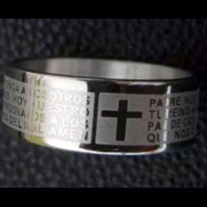 Our Father Prayer Ring